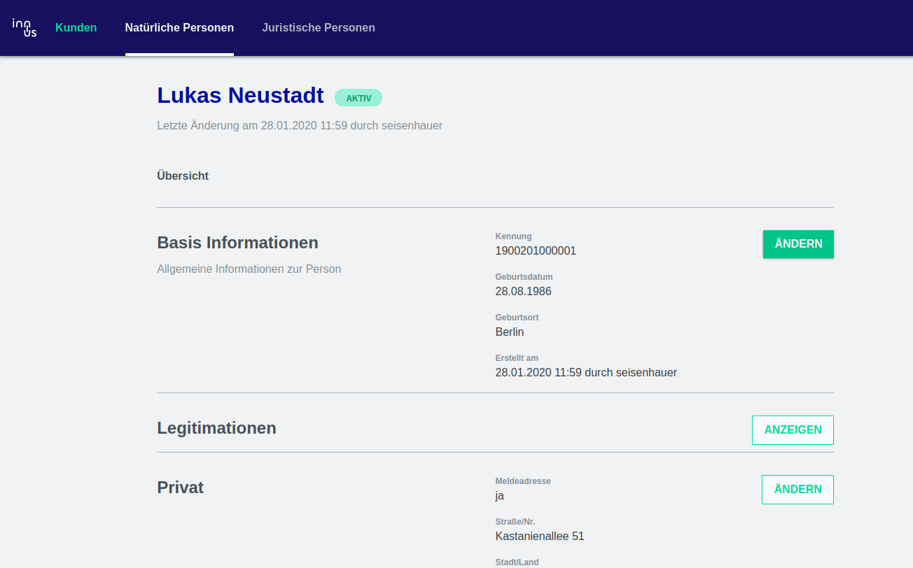 innus CIS app