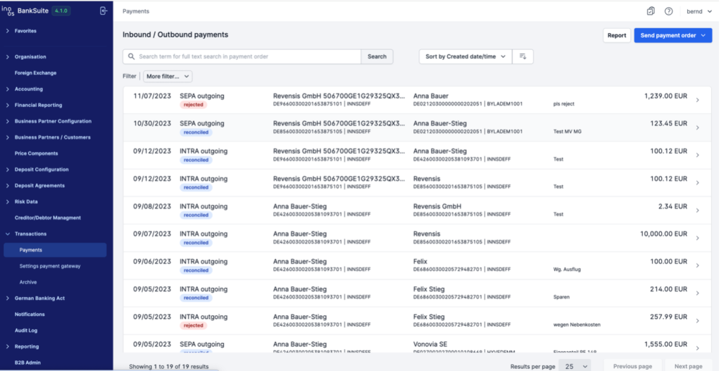 Funktionen innus GmbH